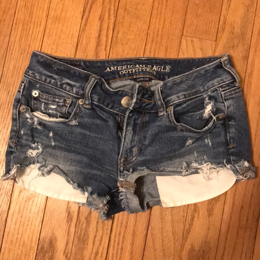 American eagle shorts size 0